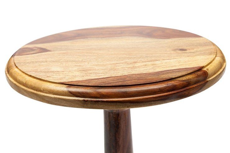 Кофейный стол Бомбей - 0237 палисандр, 35*35*60, натуральный (natural) арт.10046 в Йошкар-Оле - изображение 1