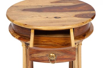 Кофейный стол Бомбей - 1149  палисандр, 45*45*60, натуральный (natural) арт.10049 в Йошкар-Оле - предосмотр 1
