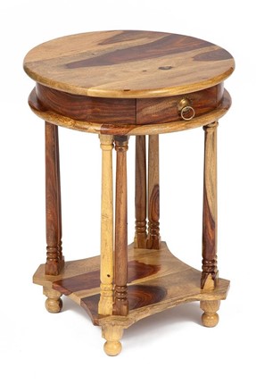 Кофейный стол Бомбей - 1149  палисандр, 45*45*60, натуральный (natural) арт.10049 в Йошкар-Оле - изображение