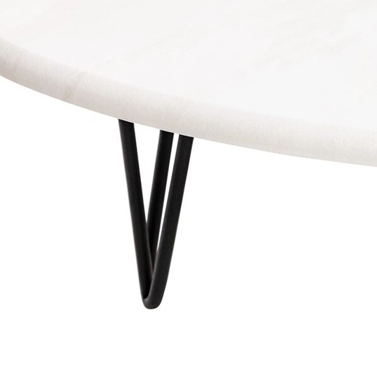 Журнальный стол Дадли (Черный/Белый бетон) в Йошкар-Оле - изображение 5