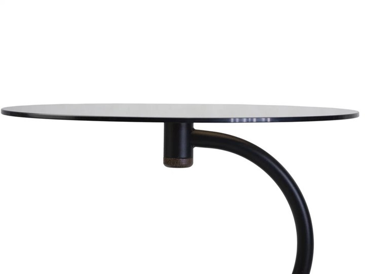 Стеклянный столик Дуэт 13Н (черный-дуб маррон-тонированное) в Йошкар-Оле - изображение 4