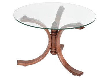 Стеклянный столик Лорд (средне-коричневый) в Йошкар-Оле