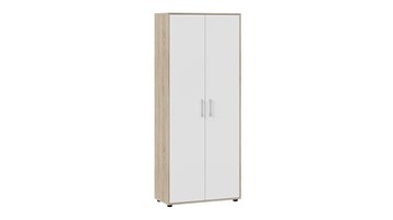 Распашной шкаф комбинированный Витра тип 1 (Дуб сонома/Белый ясень) в Йошкар-Оле - предосмотр