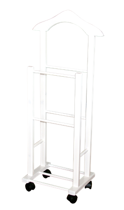 Вешалка для одежды напольная 46х30х109ю,Полиуретан белый в Йошкар-Оле - изображение