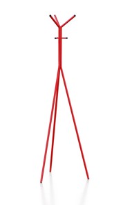 Вешалка для одежды Крауз-11, цвет красный в Йошкар-Оле