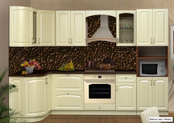 Модульная кухня Кантри 1330х2800 в Йошкар-Оле - изображение