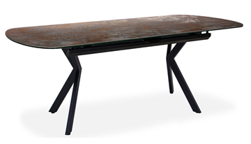 Обеденный раздвижной стол Шамони 2CX 160х90 (Oxide Nero/Графит) в Йошкар-Оле - предосмотр 1