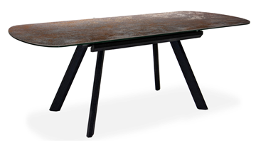 Обеденный раздвижной стол Шамони 3CQ 180х95 (Oxide Nero/Графит) в Йошкар-Оле - предосмотр 1