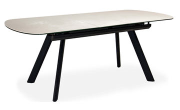 Кухонный раскладной стол Шамони 2CQ 160х90 (Oxide Avorio/Графит) в Йошкар-Оле - предосмотр 1
