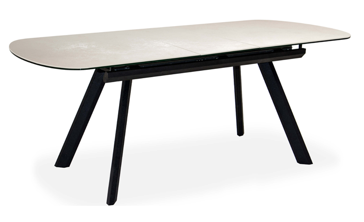 Кухонный раскладной стол Шамони 2CQ 160х90 (Oxide Avorio/Графит) в Йошкар-Оле - изображение 1