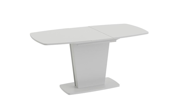 Кухонный стол раздвижной Честер тип 2, цвет Белый/Стекло белый глянец в Йошкар-Оле - изображение 1