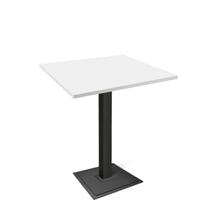 Кухонный стол SHT-TU5-BS1/Н110/ТT 80/80 (черный/белый) в Йошкар-Оле