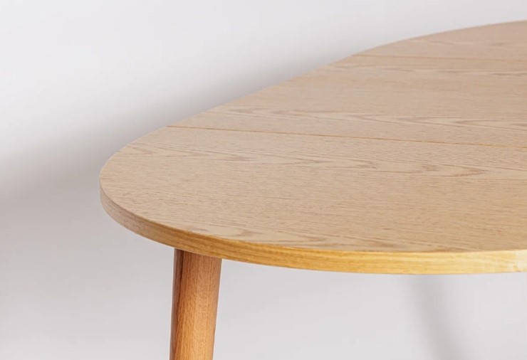Кухонный стол круглый Шпон Дуба  677 С д. 90 см МДФ в Йошкар-Оле - изображение 19