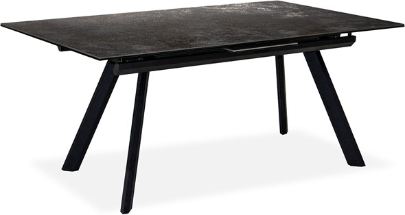 Кухонный стол раздвижной Бордо 3CQ 180х95 (Oxide Nero/Графит) в Йошкар-Оле - изображение