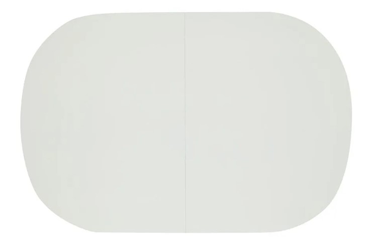 Стол раздвижной BOSCO (Боско) бук/мдф 120+30x80x75 Белый/Натуральный Бук арт.11257 в Йошкар-Оле - изображение 2