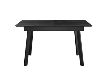 Раздвижной стол DikLine SKH125 Керамика Черный мрамор/подстолье черное/опоры черные (2 уп.) в Йошкар-Оле