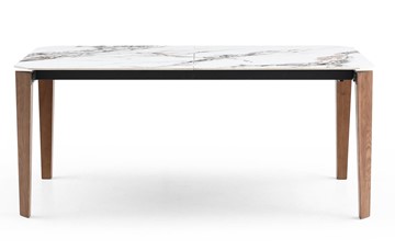 Раздвижной стол DT8843CW (180) белый мрамор  керамика в Йошкар-Оле