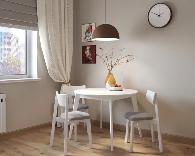 Кухонный стол раздвижной Орион Classic Plus 100, Белый в Йошкар-Оле - изображение 13