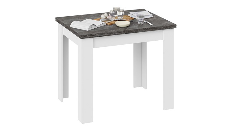Кухонный стол раскладной Промо тип 3 (Белый/Ателье темный) в Йошкар-Оле - изображение 2