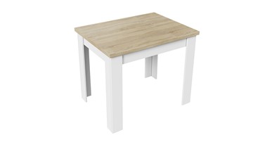 Кухонный стол раздвижной Промо тип 3 (Белый/Дуб сонома светлый) в Йошкар-Оле