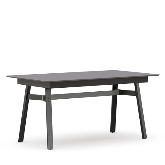 Кухонный стол 1600 Элиот ЛД 414.100.000, Оникс Серый/Чёрный в Йошкар-Оле - изображение 1