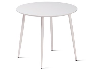 Кухонный стол Орфей.4, Пластик Clean Touch White Melatone/white myar в Йошкар-Оле
