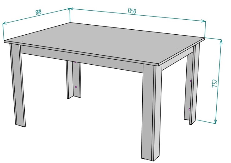 Кухонный стол T37, ЯШТ в Йошкар-Оле - изображение 1