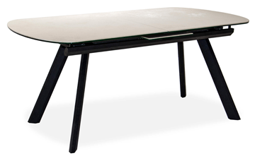 Кухонный стол раскладной Шамони 3CQ 180х95 (Oxide Avorio/Графит) в Йошкар-Оле - предосмотр