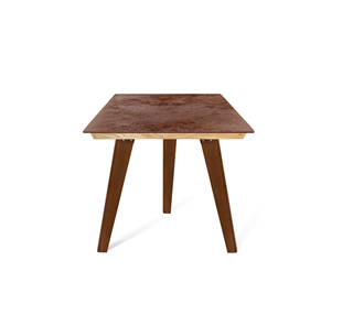 Керамический стол SHT-TU16 (3 шт.)/ТT8 60/60 (темный орех/прозрачный лак/коричневая сепия) в Йошкар-Оле