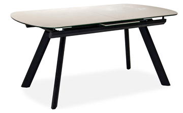 Кухонный раскладной стол Шамони 2CQ 160х90 (Oxide Avorio/Графит) в Йошкар-Оле - предосмотр
