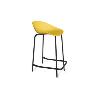 Барный стул SHT-ST19/S29-1 (желтый/черный муар) в Йошкар-Оле