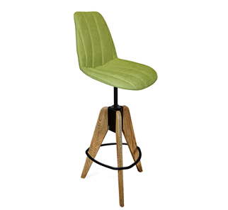 Барный стул SHT-ST29-C1/S92 (оливковый/брашированный коричневый/черный муар) в Йошкар-Оле