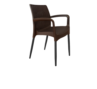 Обеденный стул SHT-ST68/S424-С (коричневый/черный муар) в Йошкар-Оле