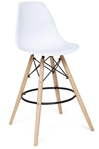 Барный стул Cindy Bar Chair (mod. 80) 46х55х106 белый арт.12656 в Йошкар-Оле