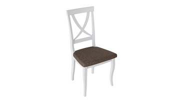 Обеденный стул Лион 2 (Белый матовый/тк № 112) в Йошкар-Оле