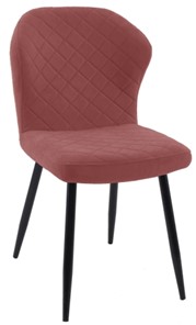 Мягкий стул 239 розовый, ножки  черные в Йошкар-Оле