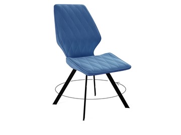 Мягкий стул 243 PRO поворотный синий/черный в Йошкар-Оле