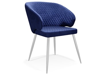 Обеденный стул 255 синий/белый в Йошкар-Оле