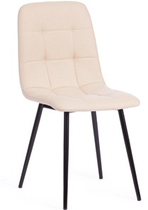 Обеденный стул CHILLY MAX 45х54х90 бежевый 08/черный арт.18289 в Йошкар-Оле