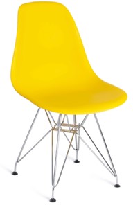 Обеденный стул CINDY IRON CHAIR (mod. 002) 51x46x82,5 желтый арт.15352 в Йошкар-Оле