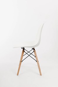 Обеденный стул DSL 110 Wood (белый) в Йошкар-Оле - предосмотр 2