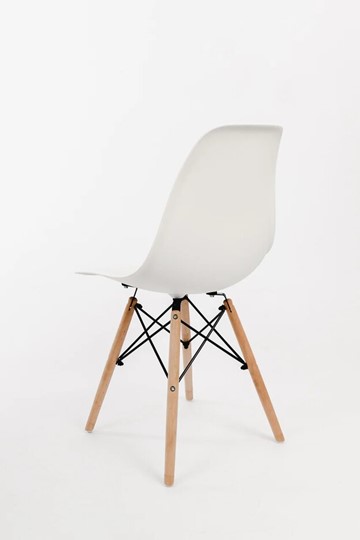 Обеденный стул DSL 110 Wood (белый) в Йошкар-Оле - изображение 3