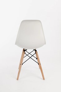 Обеденный стул DSL 110 Wood (белый) в Йошкар-Оле - предосмотр 4