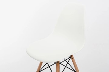 Обеденный стул DSL 110 Wood (белый) в Йошкар-Оле - предосмотр 5