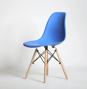 Обеденный стул derstuhl DSL 110 Wood (синий) в Йошкар-Оле
