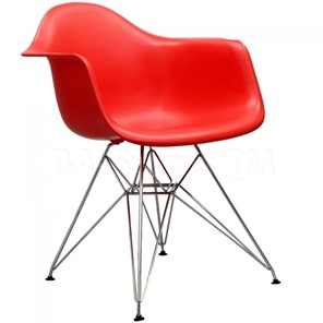 Обеденный стул DSL 330 Chrom (красный) в Йошкар-Оле