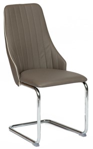 Кухонный стул FRATELLI (mod.8415) 44х62х97 пепельно-коричневый (окантовка слон.кость) в Йошкар-Оле - предосмотр