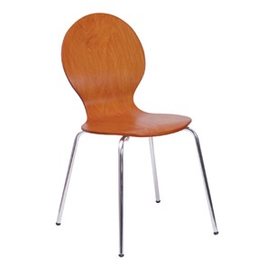 Кухонный стул Kelly wood chrome 450030-1X в Йошкар-Оле
