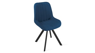 Обеденный стул Марвел Исп. 2 К2 (Черный муар/Велюр Confetti Blue) в Йошкар-Оле