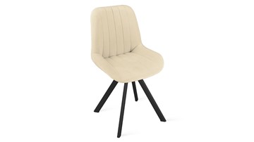 Обеденный стул Марвел Исп. 2 К2 (Черный муар/Велюр Confetti Cream) в Йошкар-Оле